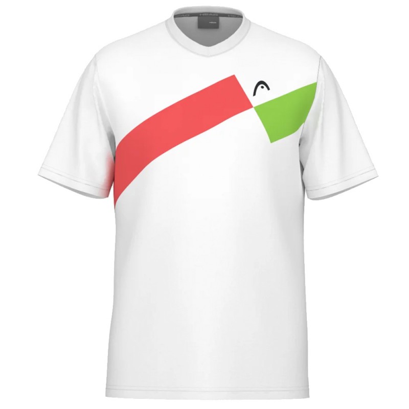 Camiseta Head Topspin blanca Camiseta Head Topspin blanca