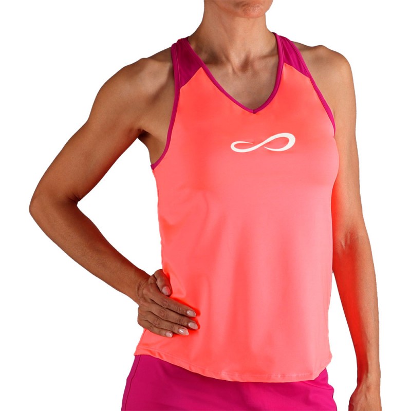 Camiseta Endless Speed V coral Camiseta Endless Speed V coral