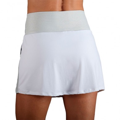 Falda Endless Zephyr blanca silver