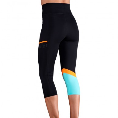 Mallas Endless Line Pocket HW negro azul