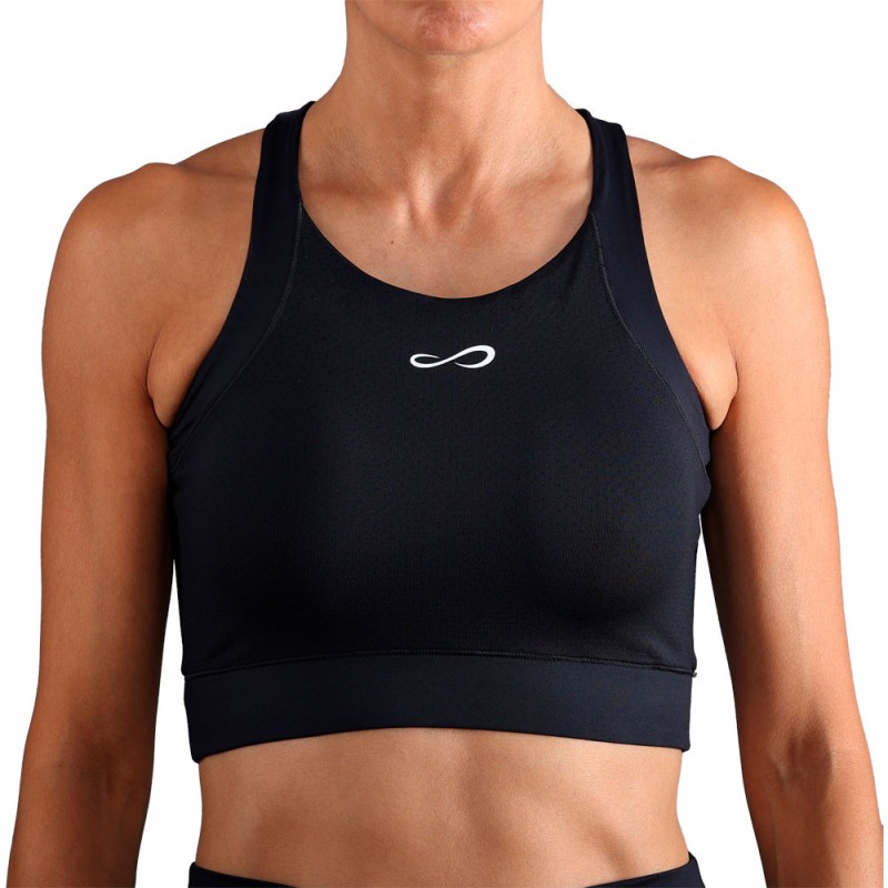 Camiseta Endless Top Crop negra