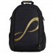 Mochila Endless Icon negra dorada 2025