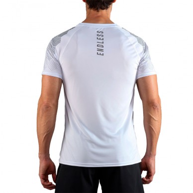 Camiseta Endless Feisty Hexagon blanca