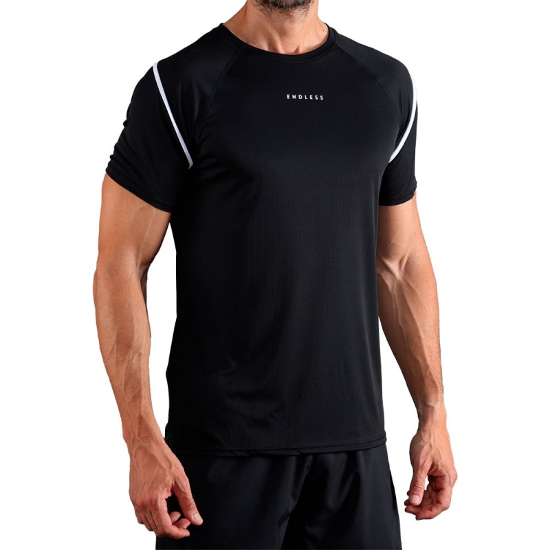 Camiseta Endless Aphex negra Camiseta Endless Aphex negra