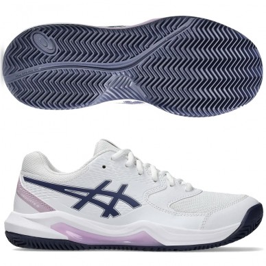 Zapatillas Asics Gel Dedicate 8 Clay white indigo fog 2025