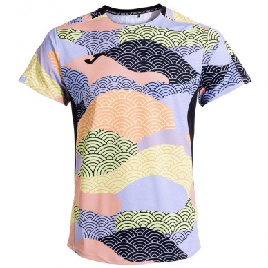 Camiseta Joma Challenge negra multicolor