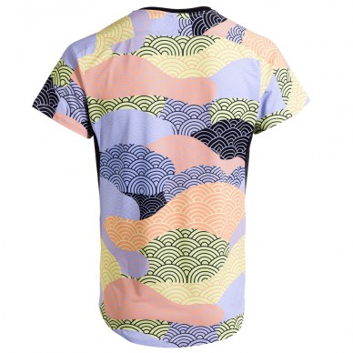 Camiseta Joma Challenge negra multicolor
