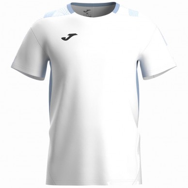 Camiseta Joma Challenge blanca azul