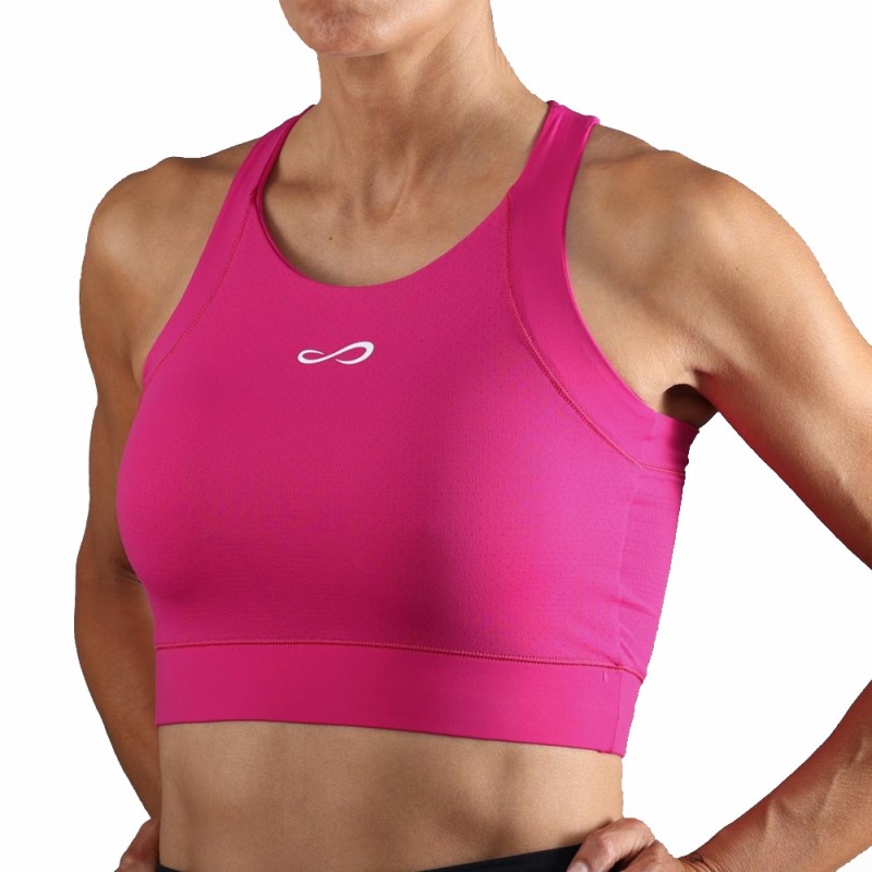 Camiseta Endless Top Crop rosa Camiseta Endless Top Crop rosa
