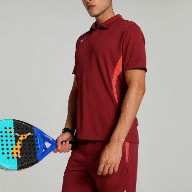 Polo Puma Padel Individual rojo