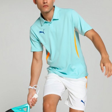 Polo Puma Padel Individual azul