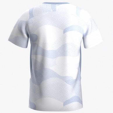 Camiseta Joma Challenge print azul blanca