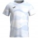 Camiseta Joma Challenge print azul blanca
