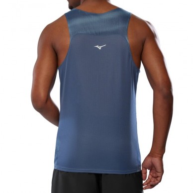 Camiseta Mizuno Dryaeroflow Graphic Tank azul
