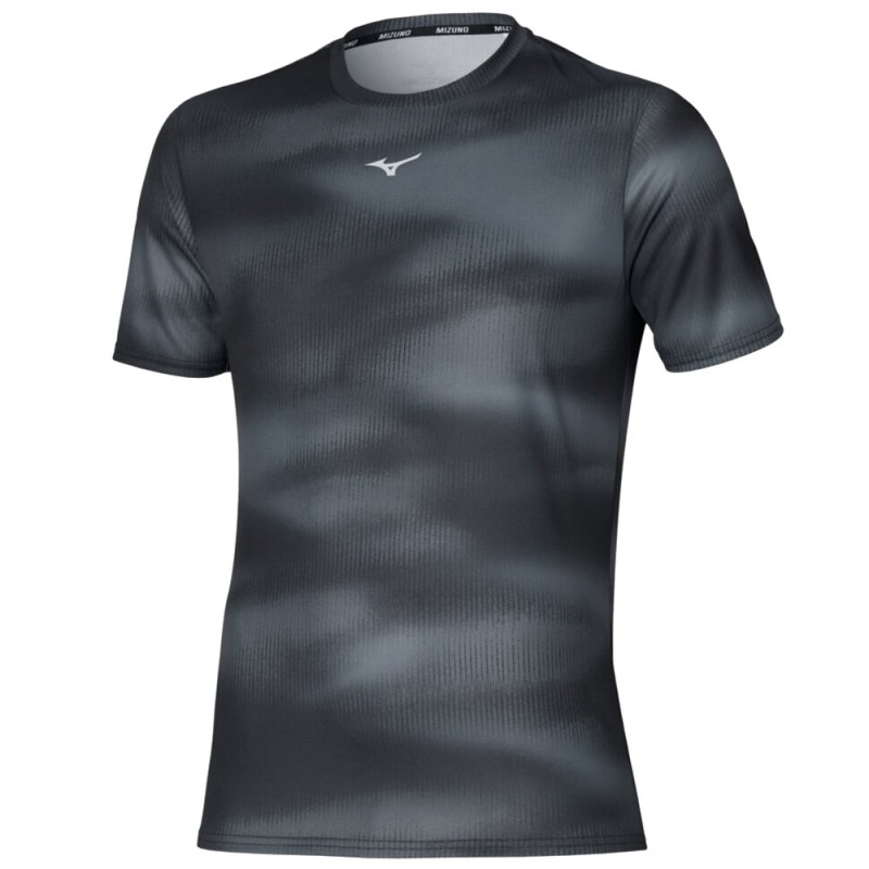 Camiseta Mizuno Core Graphic TEE negra
