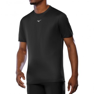 Camiseta Mizuno Core Graphic TEE negra