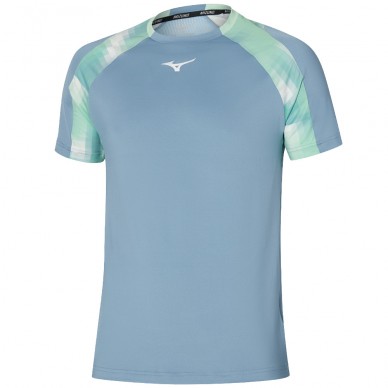 Camiseta Mizuno Tennis Shadow TEE azul