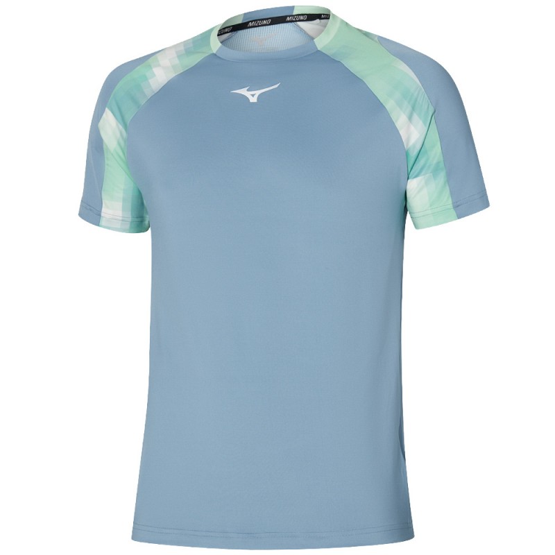 Camiseta Mizuno Tennis Shadow TEE azul Camiseta Mizuno Tennis Shadow TEE azul