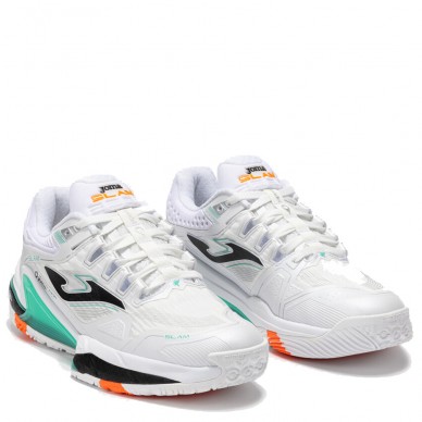 Zapatillas Joma Slam Men 2502 white turquoise 2025