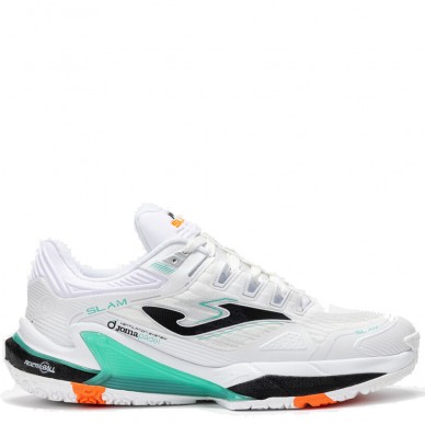 Zapatillas Joma Slam Men 2502 white turquoise 2025