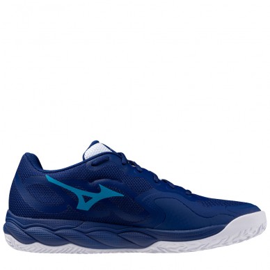 Zapatillas Mizuno Wave Enforce Court CC bellwether blue white 2025