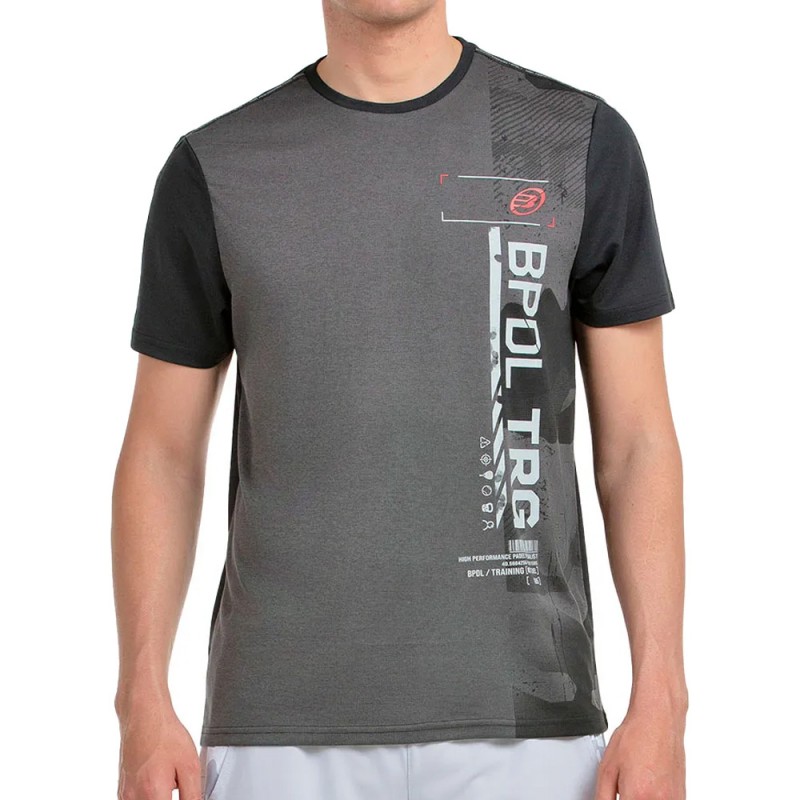 Camiseta Bullpadel Estre negra Camiseta Bullpadel Estre negra