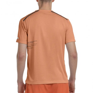 Camiseta Bullpadel Mesia naranja clay