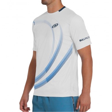Camiseta Bullpadel Beque blanca