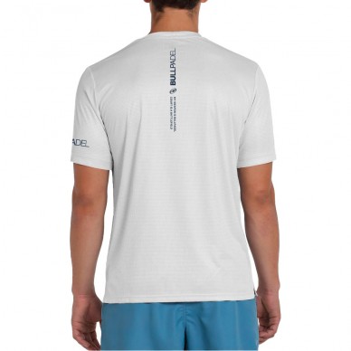 Camiseta Bullpadel Beque blanca