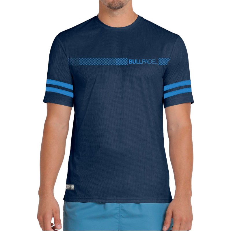 Camiseta Bullpadel Berro azul marino