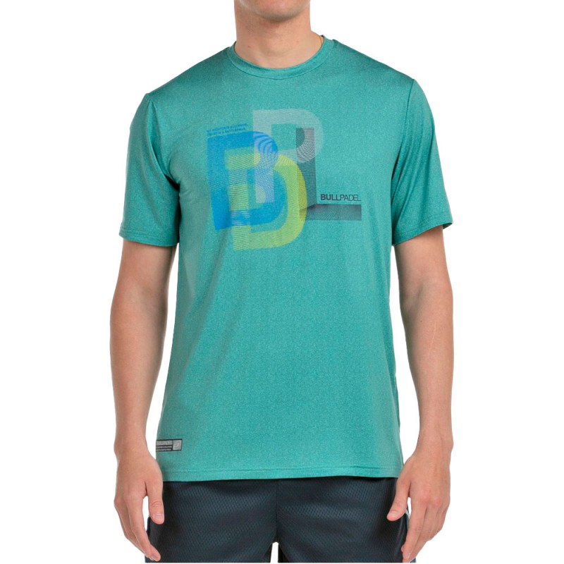 Camiseta Bullpadel Bebas verde Camiseta Bullpadel Bebas verde