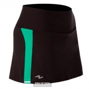 Falda Naffta Short Negra Verde FS633-100356