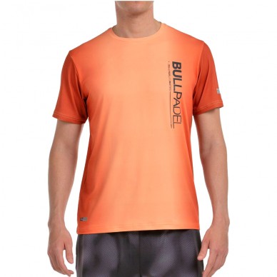 Camiseta Bullpadel Muros naranja