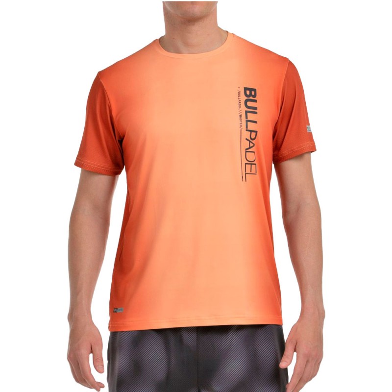 Camiseta Bullpadel Muros naranja Camiseta Bullpadel Muros naranja