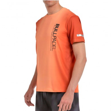 Camiseta Bullpadel Muros naranja