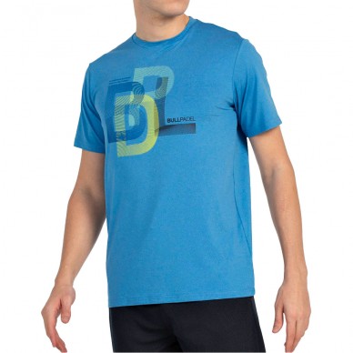 Camiseta Bullpadel Bebas azul