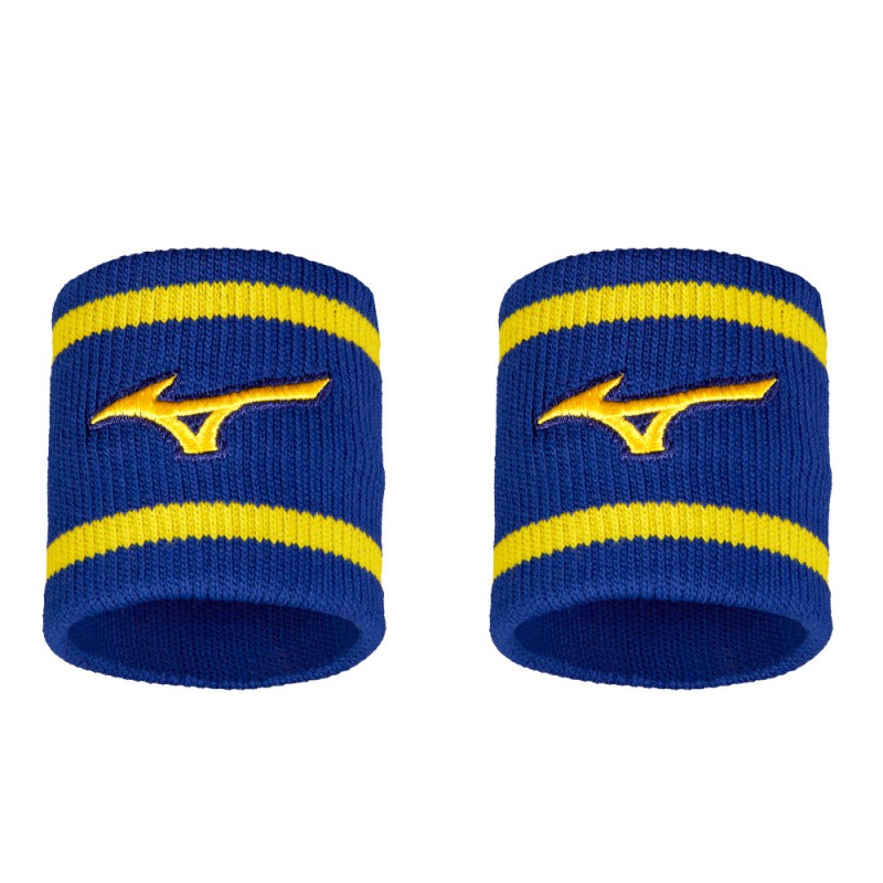 Muñequeras Mizuno Short W/Line azules