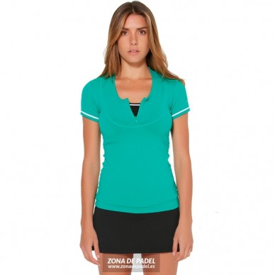 Falda Short Negra Verde FS633-100356