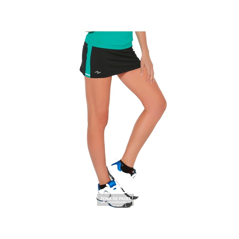 Falda Short Negra Verde FS633-100356 Falda Short Negra Verde FS633-100356