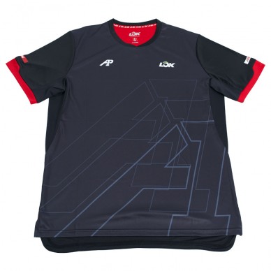 Camiseta Lok Pikes A1Padel negra