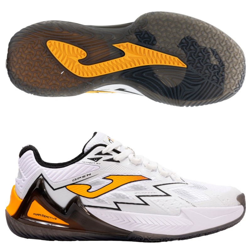 Zapatillas Joma Open Men 2532 white orange 2025 Zapatillas Joma Open Men 2532 white orange 2025
