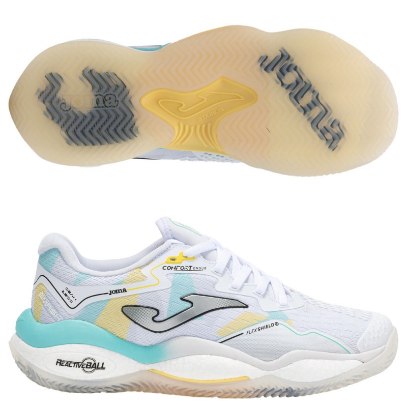 Zapatillas Joma Smash Lady 2532 white blue 2025