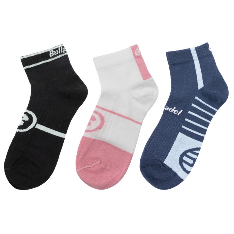 Calcetines Bullpadel BP256 Pack 3 colores Calcetines Bullpadel BP256 Pack 3 colores