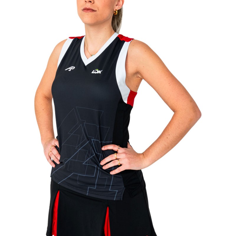 Camiseta Lok Wasatch A1Padel negra Camiseta Lok Wasatch A1Padel negra