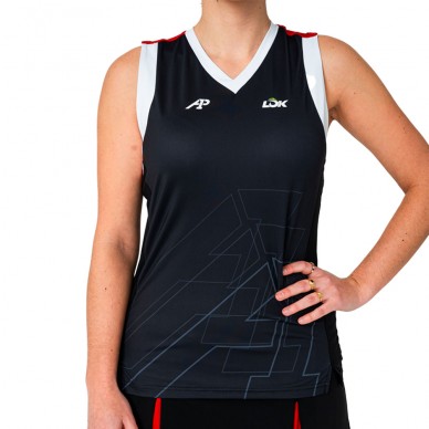 Camiseta Lok Wasatch A1Padel negra