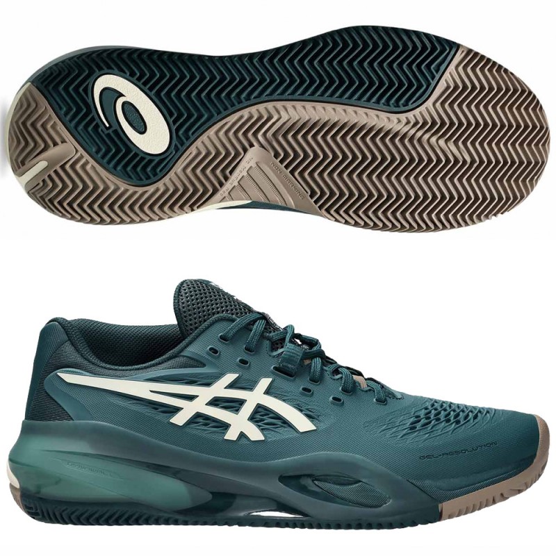 Zapatillas Asics Gel Resolution X Clay saxon green birch 2025 Zapatillas Asics Gel Resolution X Clay saxon green birch 2025
