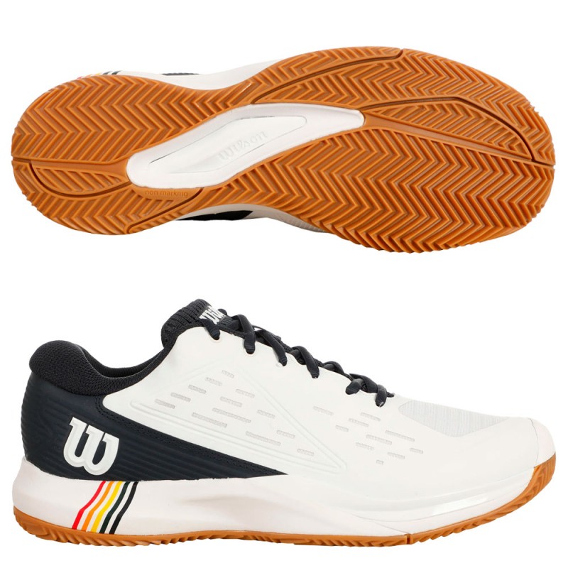Zapatillas Wilson Rush Pro Ace Clay blancas 2025