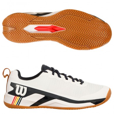 Zapatillas Wilson Rush Pro 4.5 Clay blancas 2025