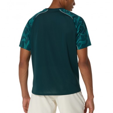 Camiseta Asics Game SS Top verde