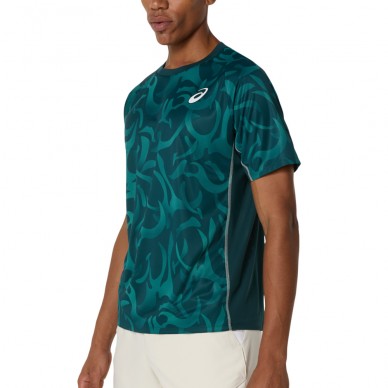 Camiseta Asics Game SS Top verde